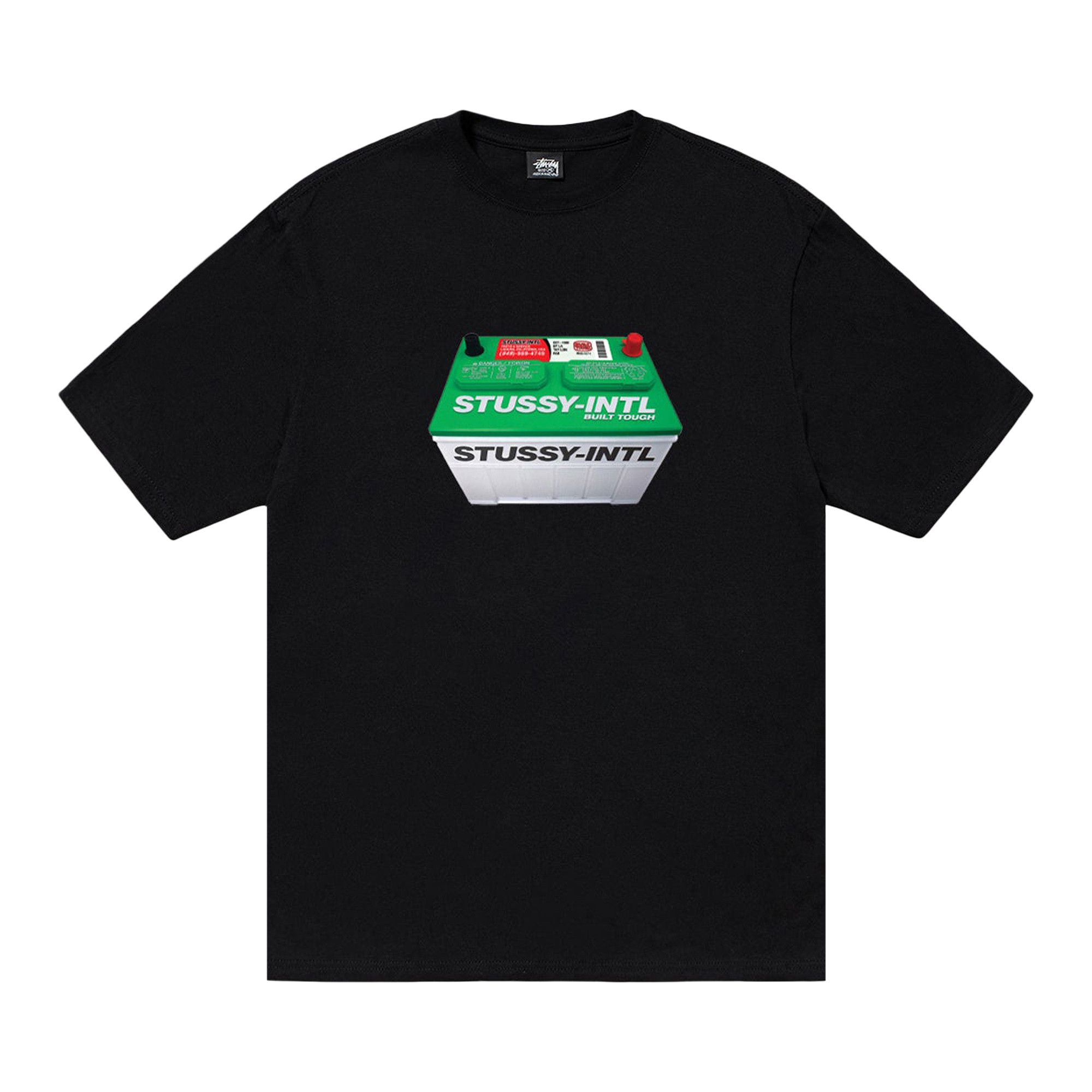 Buy Stussy Battery Tee 'Black' - 1905137 BLAC | GOAT