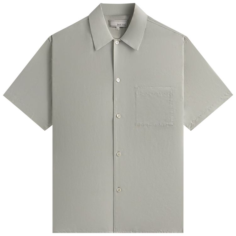 Kith  Kin Silk Habotai Beckham Buttondown Palais