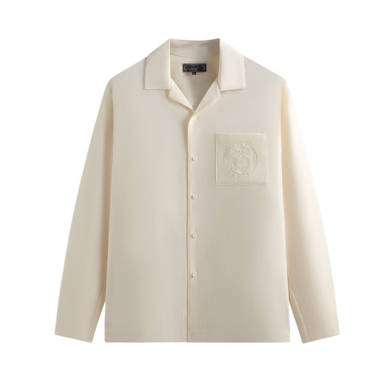 Kith Adonis Camp Collar Shirt Sandrift