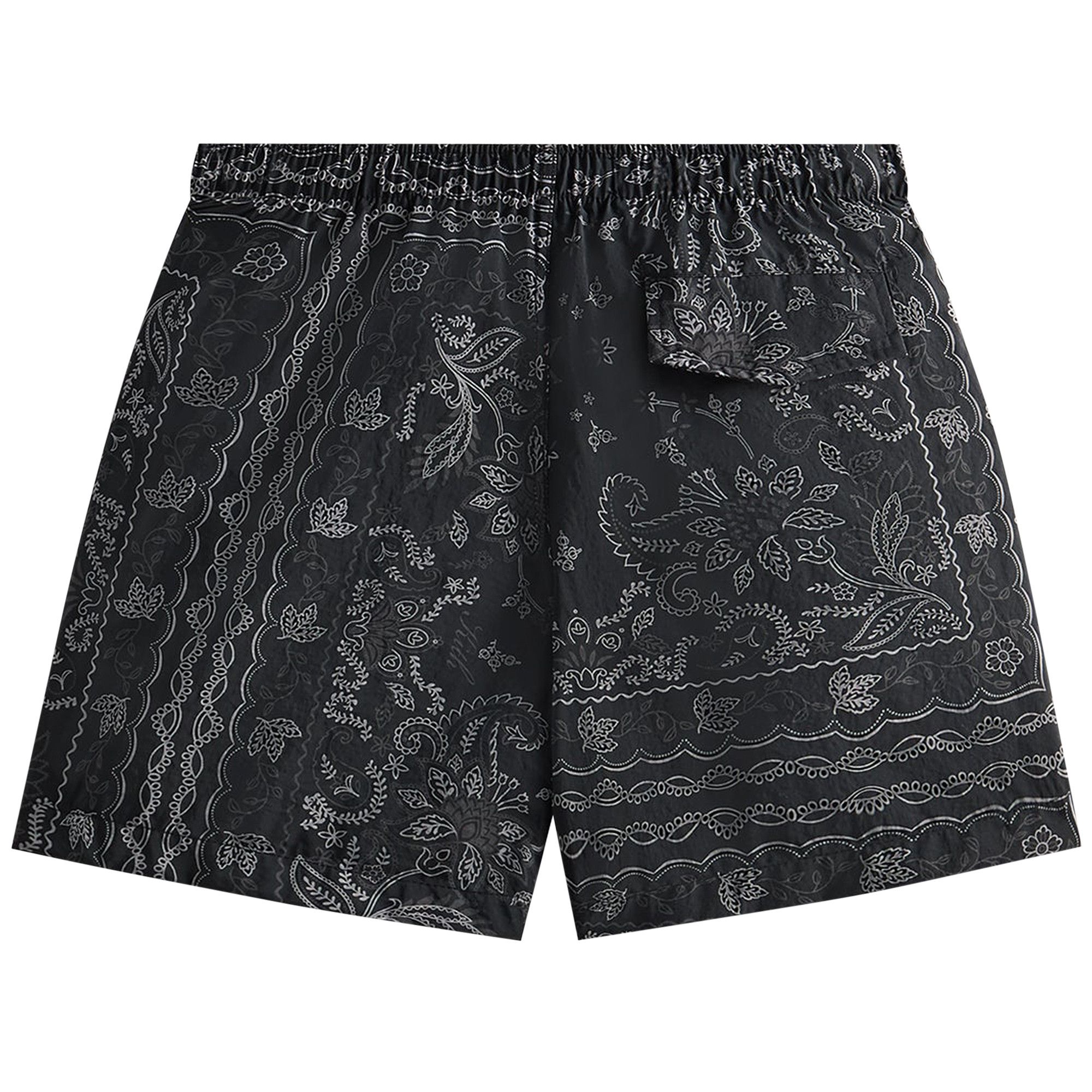 Buy Kith Panelled Bandana Ashton Swim Short 'Black' - KHM061024