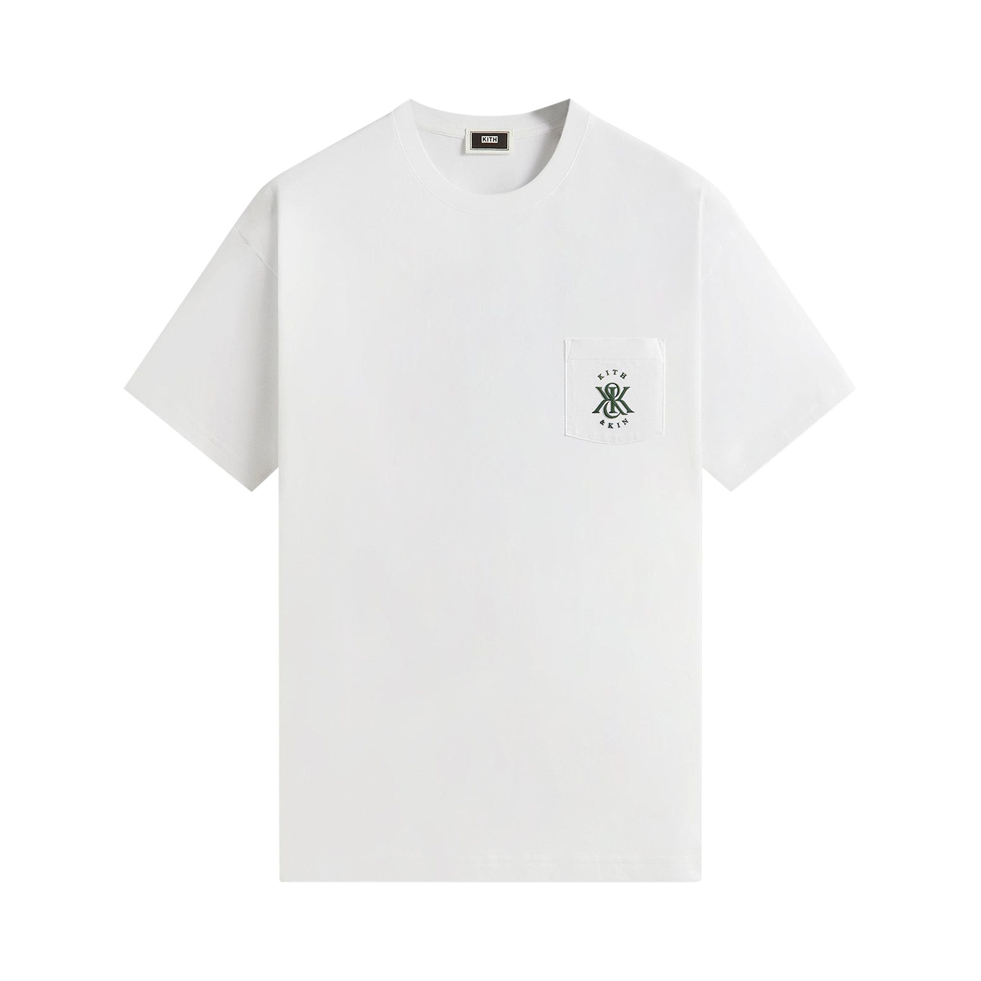 Buy Kith K& K Floral Pocket Tee 'White' - KHM033593 101 | GOAT