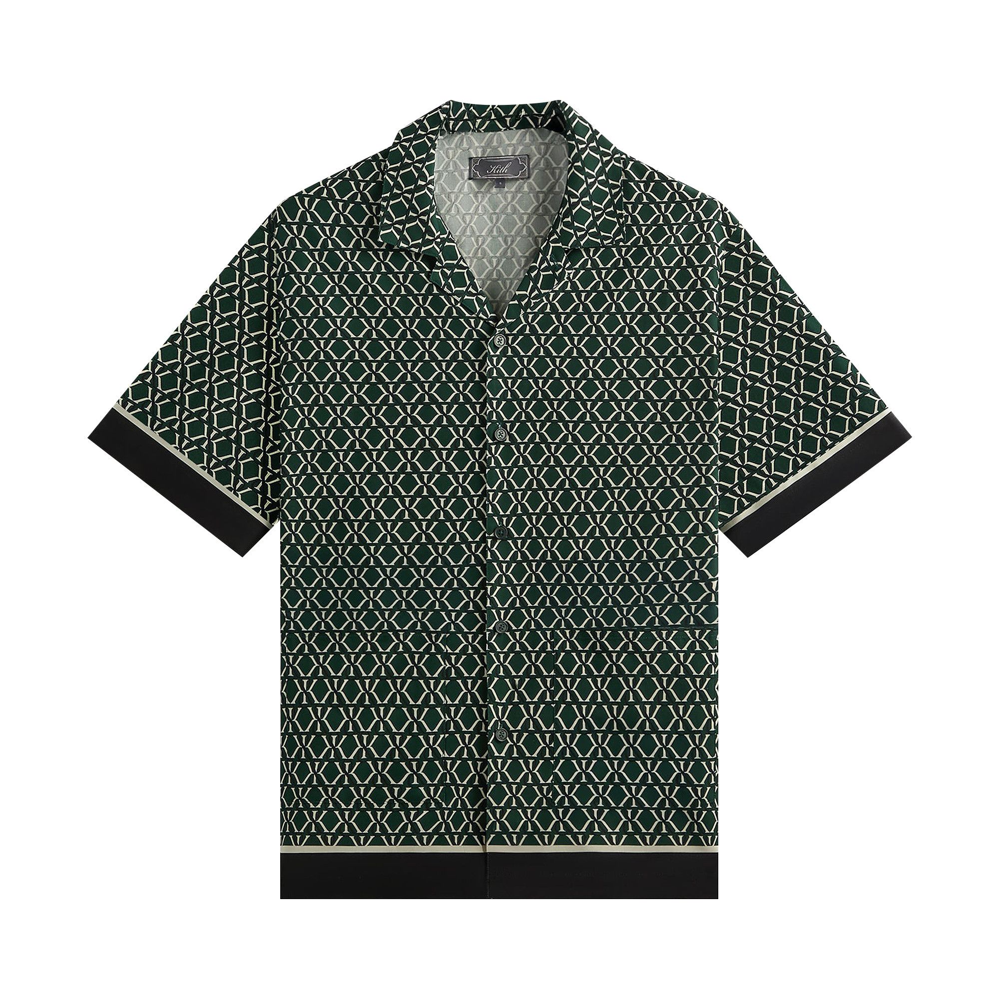 Kith Monogram Crest Reade Shirt サイズM Buy Kith Monogram Crest Reade Shirt 'Stadium' - KHM033346 302 | GOAT