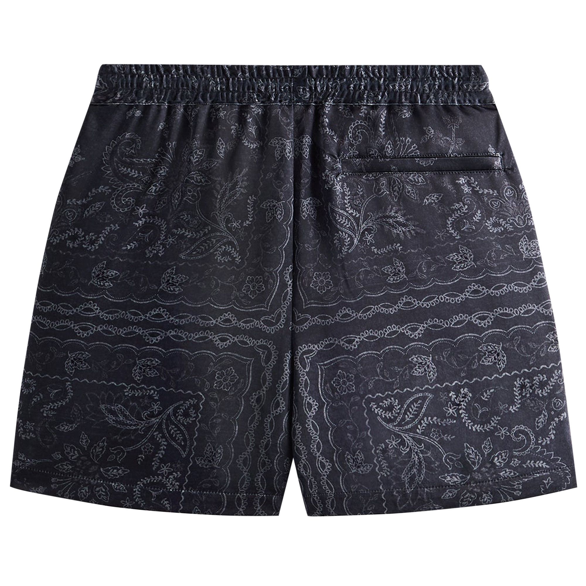 Buy Kith Panelled Bandana Active Short 'Black' - KHM060969 001 | GOAT