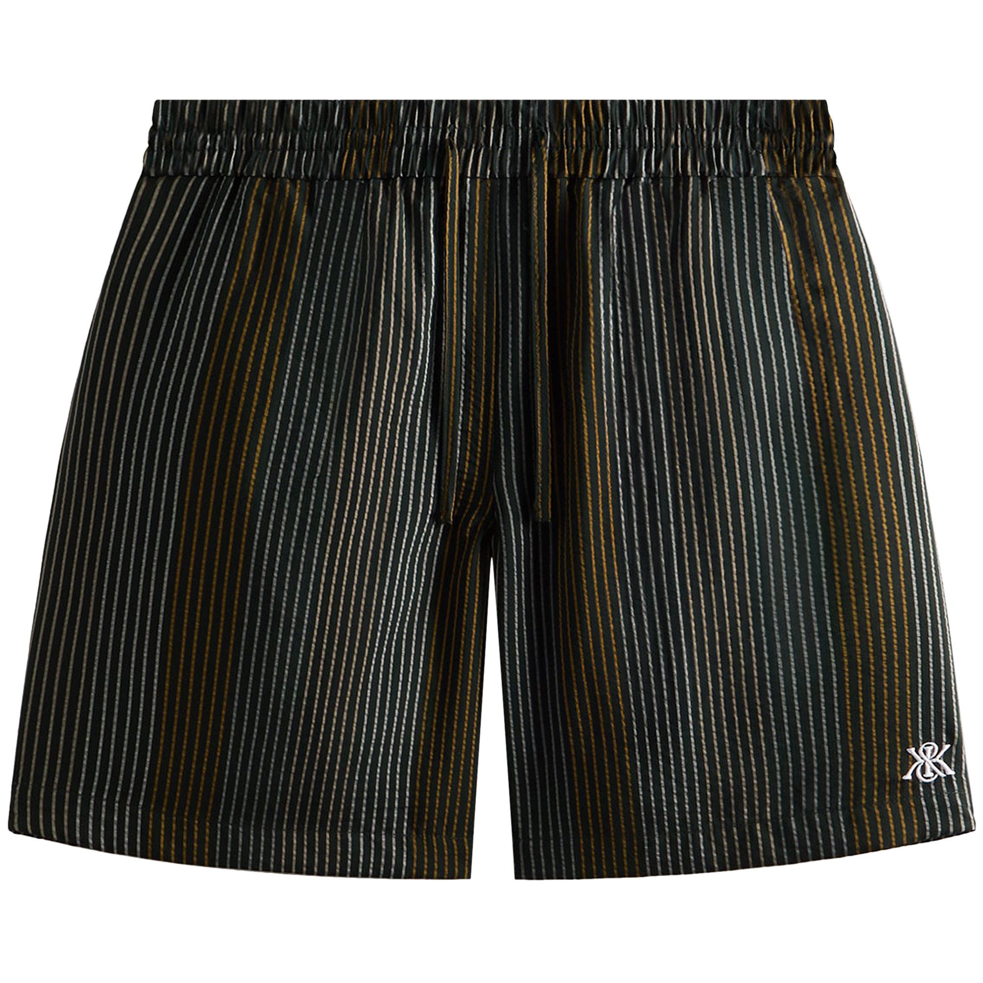 Buy Kith Seersucker Lewis Short 'Stadium' - KHM060897 302 | GOAT