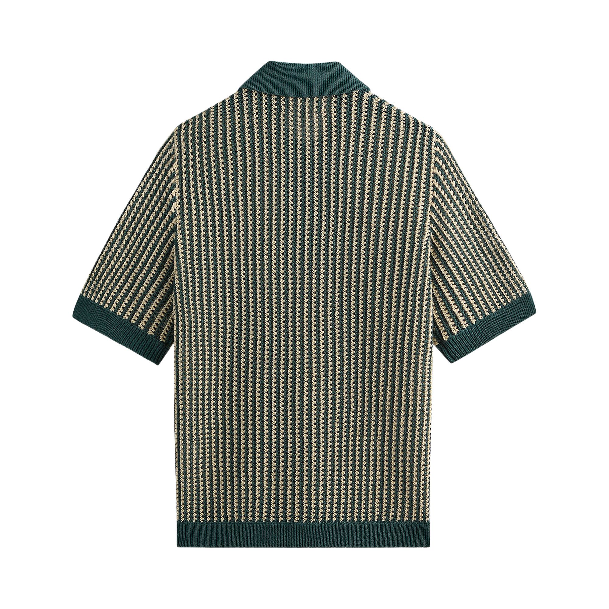 Buy Kith Nash Knit Polo Sandrift 'Machine' - KHM033496 104 | GOAT