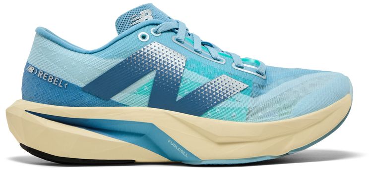 New Balance Wmns FuelCell Rebel v4 Quarry Heron Blue