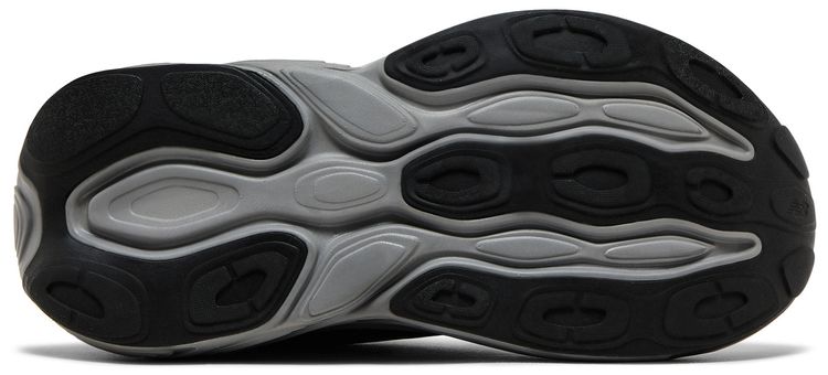 New Balance Fresh Foam X More v5 2E Wide Black Silver Metallic