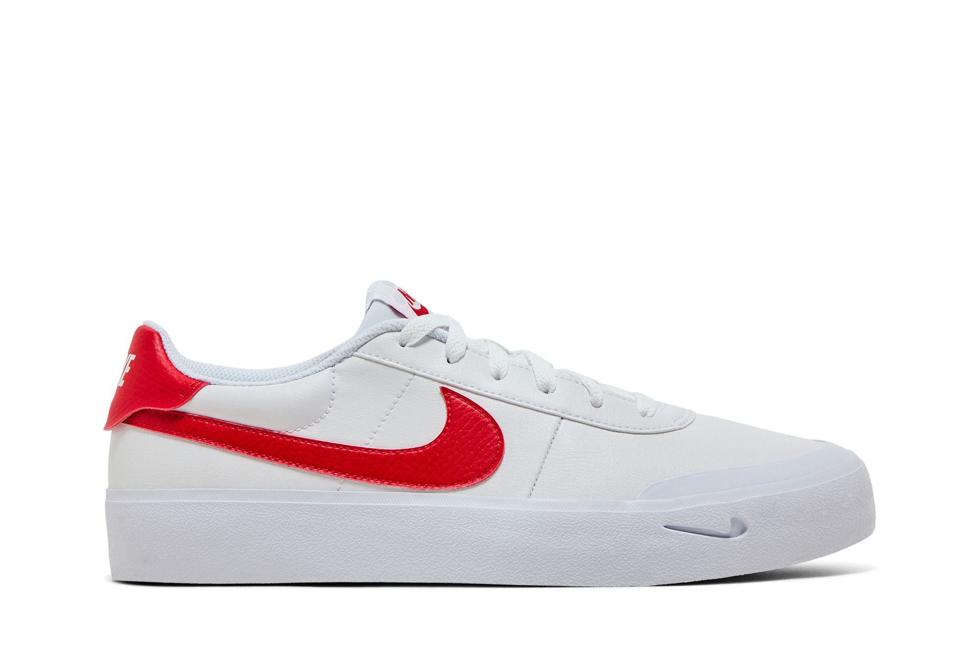 ◆正規品◆NIKE COURT SHOT WHITE UNIVERSITY RED◆関税込◆人気 Nike Sneaker Court Shot - White/University Red