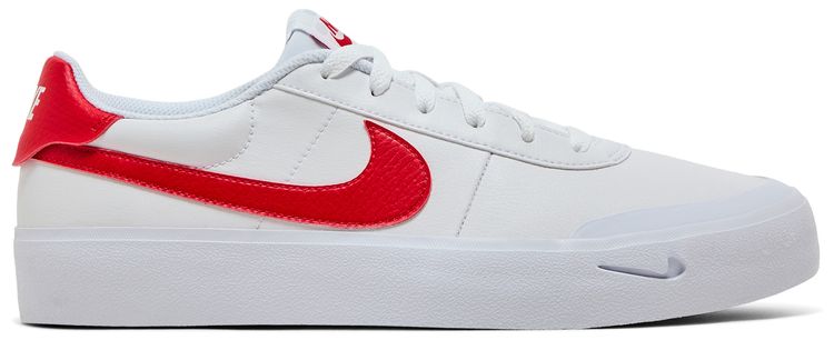 Nike Court Shot White University Red