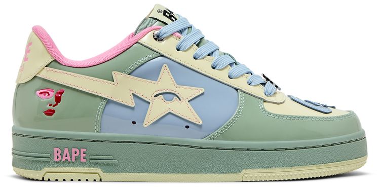 KidSuper x Bapesta Multi Color