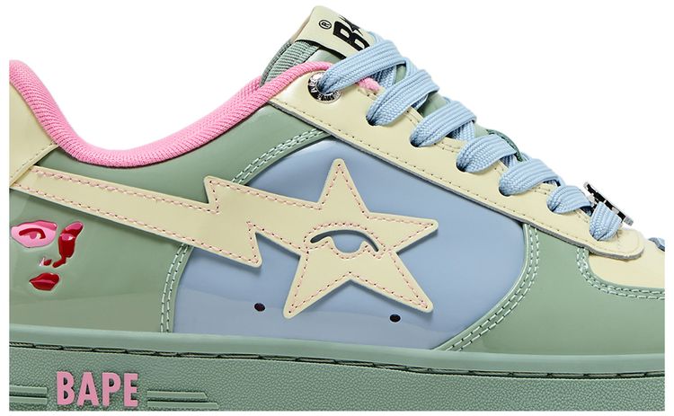 KidSuper x Bapesta Multi Color