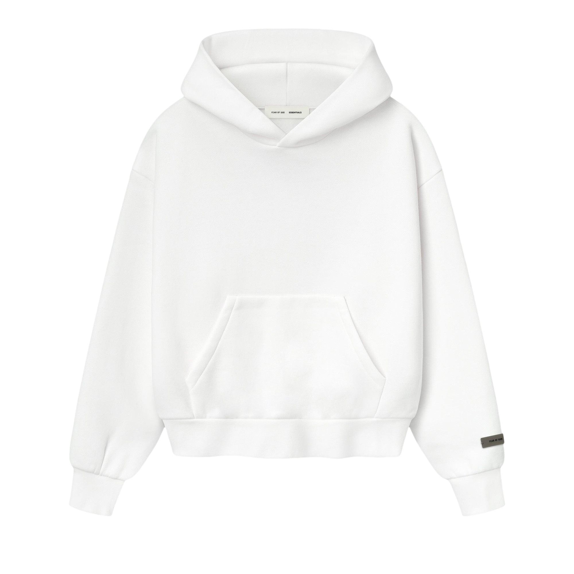 Buy Fear of God Essentials Classic Hoodie 'Cloud White
