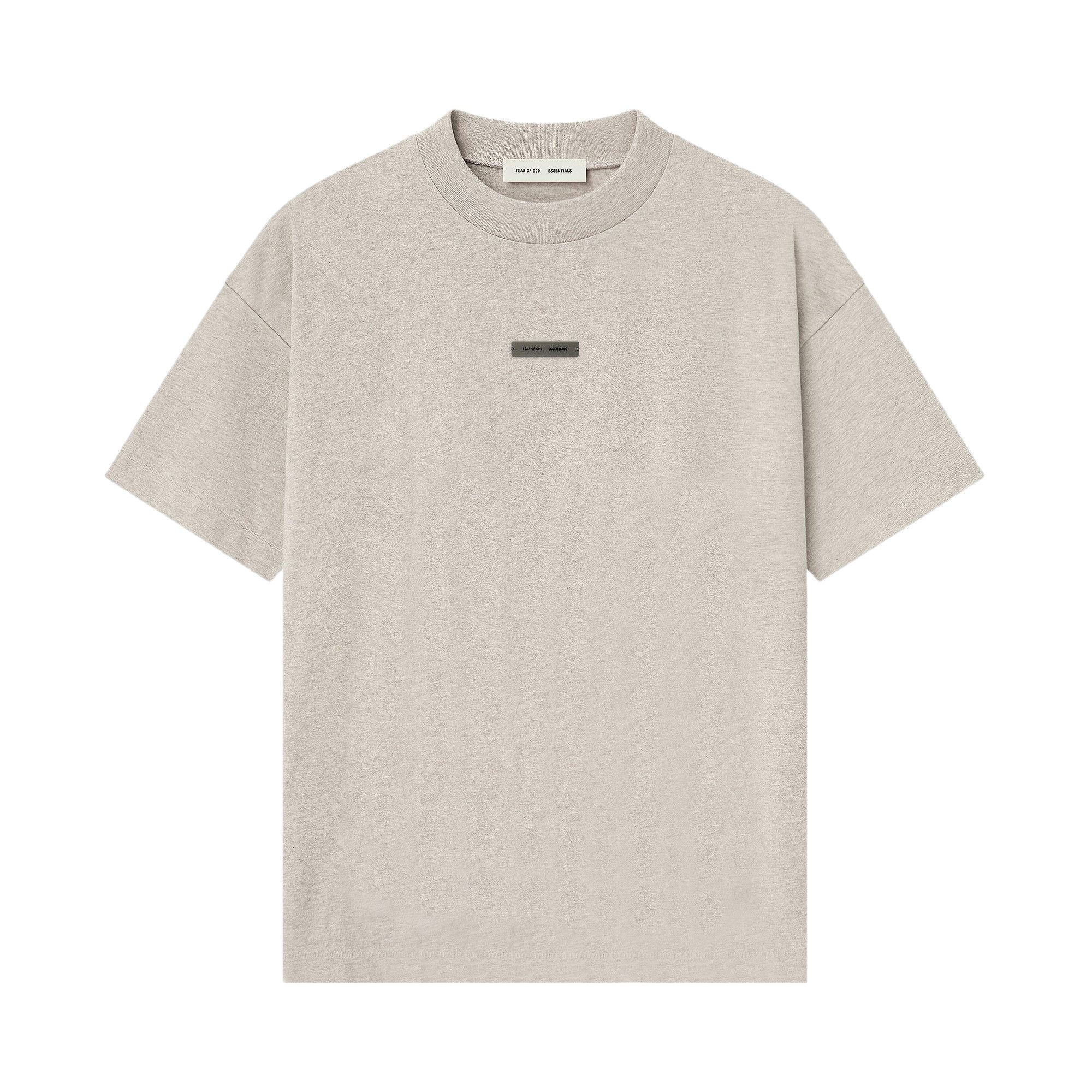 Buy Fear of God Essentials Classic Short Sleeve Tee 'Heather Buy Fear of God Essentials Classic Short Sleeve Tee 'Heather