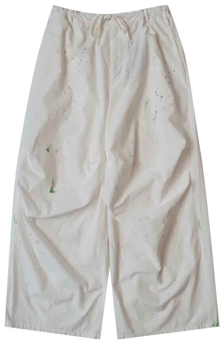 MM6 Maison Margiela Baggy Pants Off White