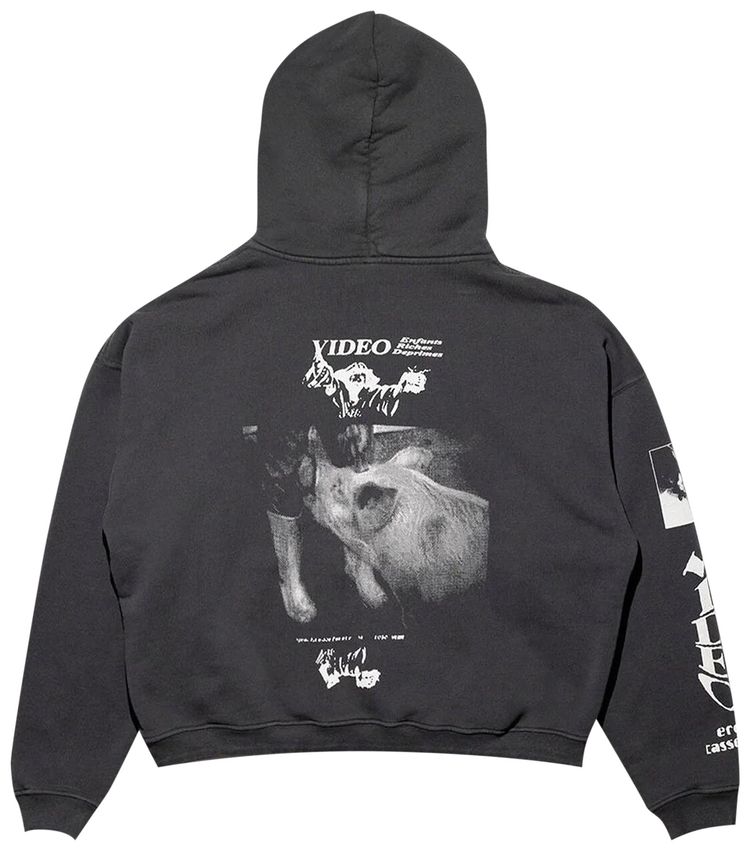 Enfants Riches Deprimes Bennys Video Hoodie Faded Black