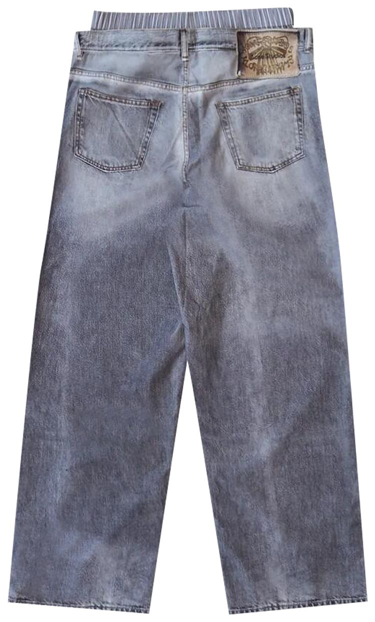 Acne Studios Printed Trousers Grey