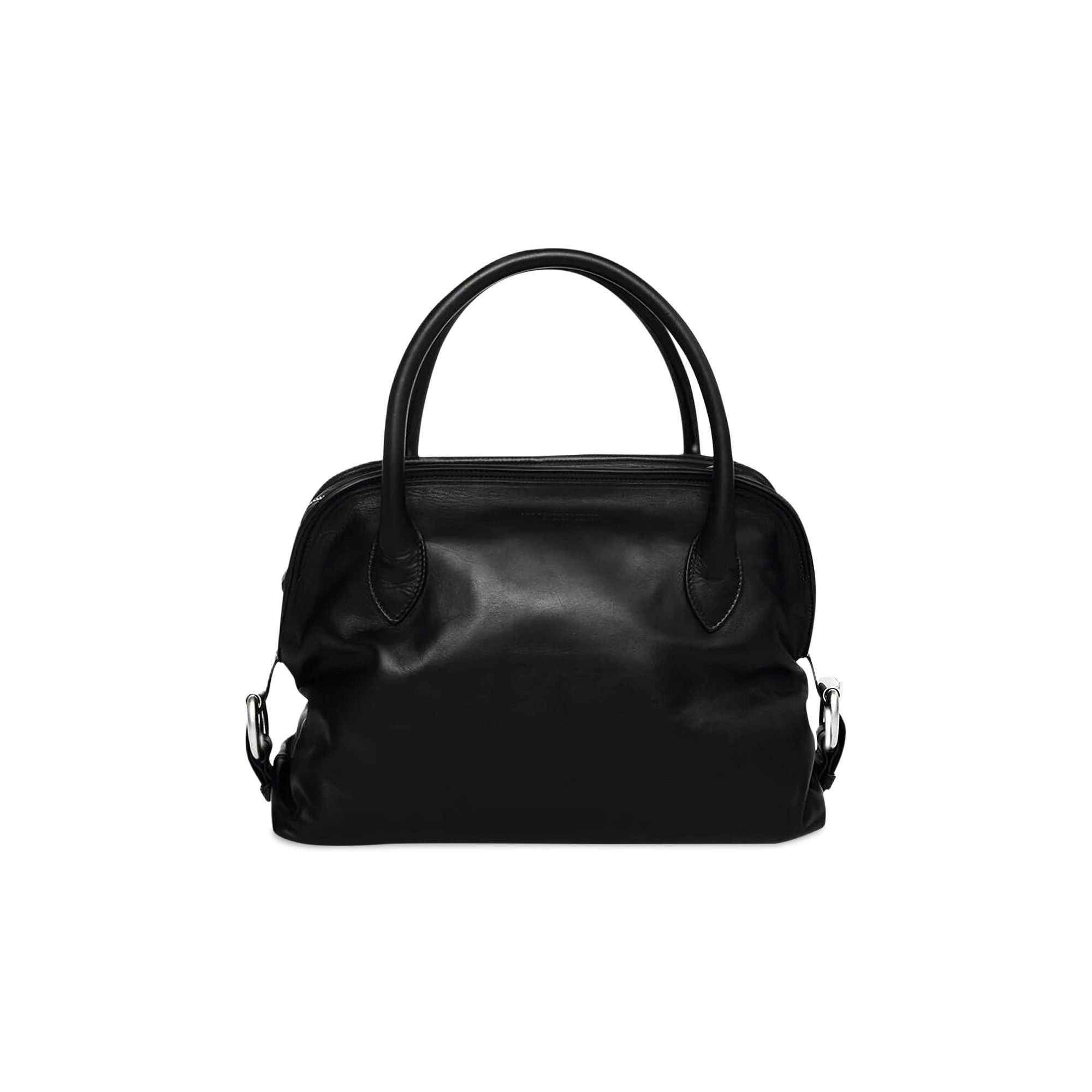 Ann Demeulemeester ボストンバッグ　黒 Ann Demeulemeester アン ドゥムルメステール ANN DEMEULEMEEST レザー