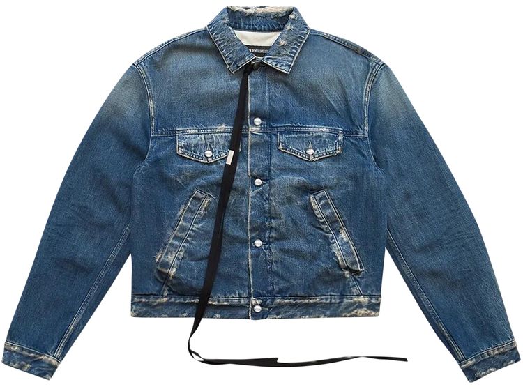 Ann Demeulemeester Raf 5 Pockets Standard Blouson Blue