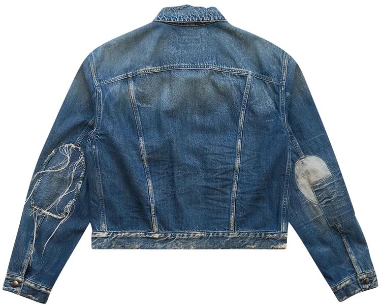 Ann Demeulemeester Raf 5 Pockets Standard Blouson Blue