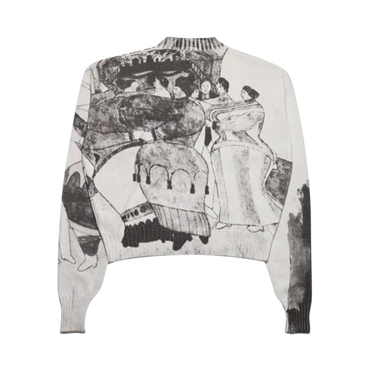 Enfants Riches Deprimes The Ballroom Dance Sweater White