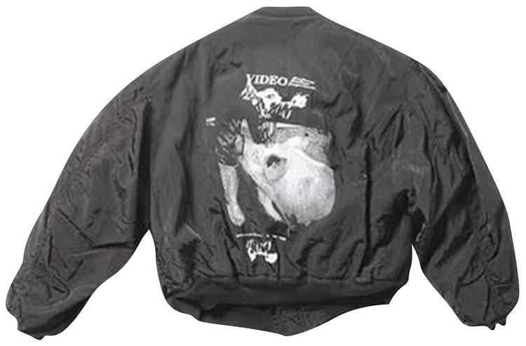 Enfants Riches Deprimes Enfants Video Bomber Jacket Black