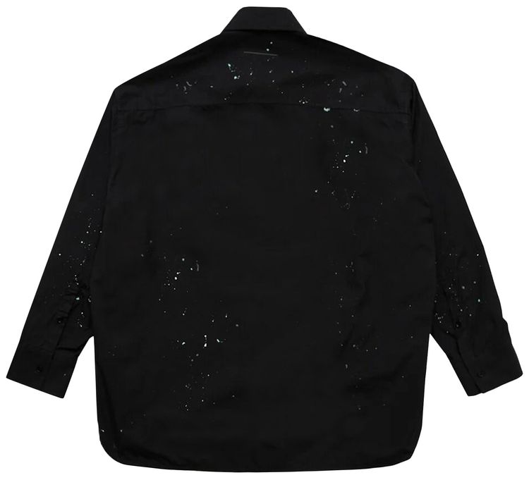 MM6 Maison Margiela Paint Residue Shirt Black
