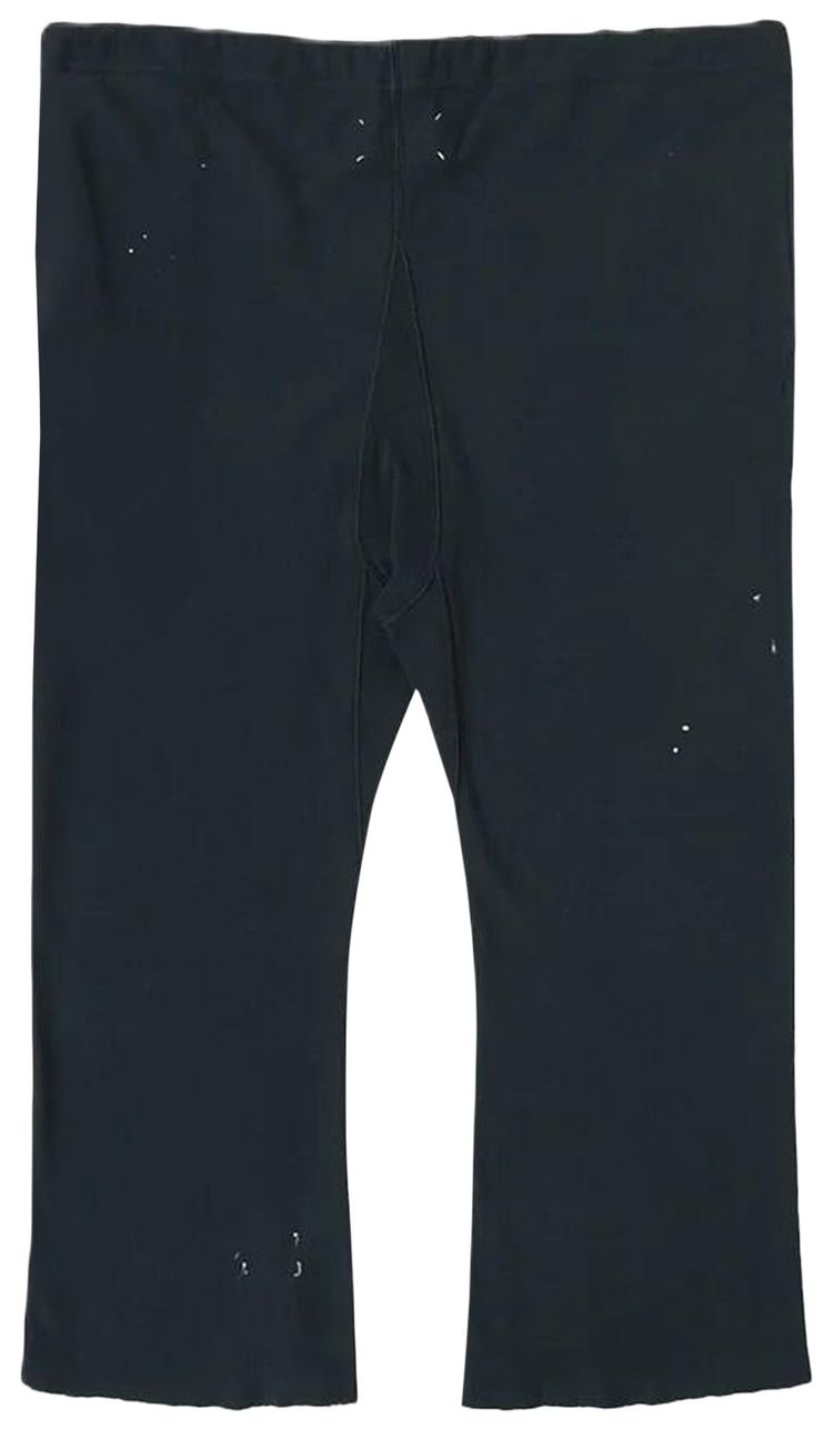 Maison Margiela Washed Fleece Sweatpants Black