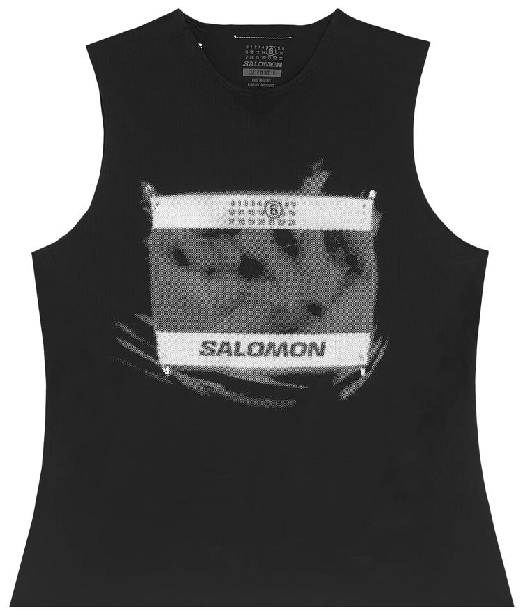 MM6 Maison Margiela x Salomon Crewneck Tank Top Black