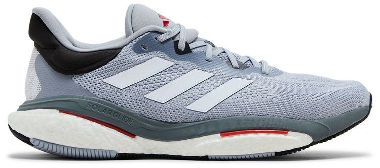 Adidas SolarGlide 6 Halo Silver Scarlet