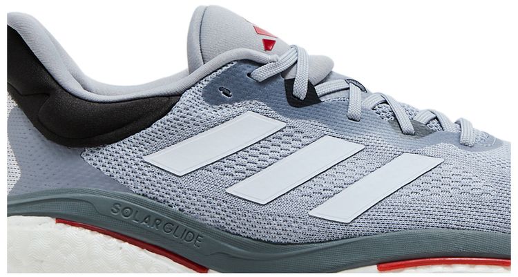 Adidas SolarGlide 6 Halo Silver Scarlet