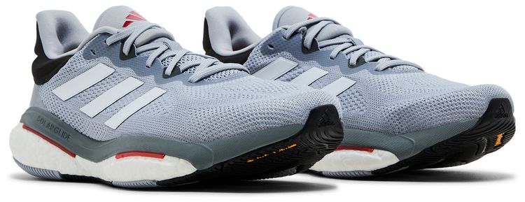 Adidas SolarGlide 6 Halo Silver Scarlet