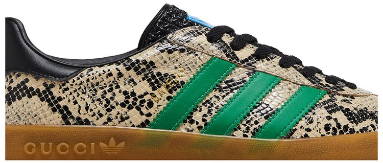 Adidas x Gucci Gazelle Python Print