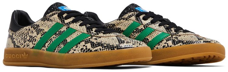 Adidas x Gucci Gazelle Python Print