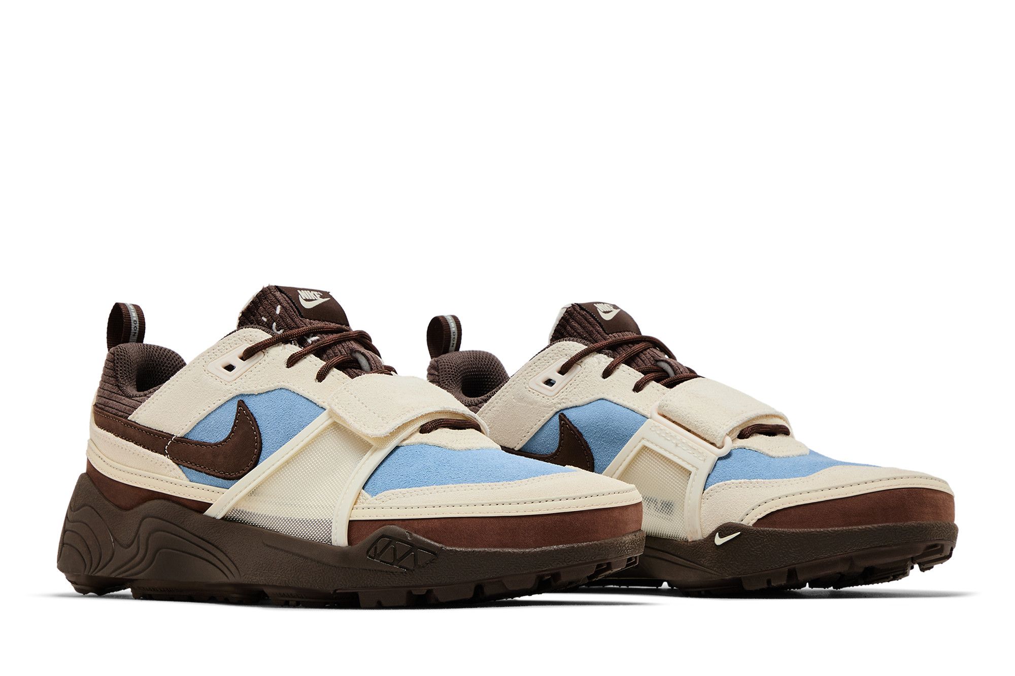 Buy Travis Scott x Zoom Field Jaxx 'Leche Blue' - HQ3072 400