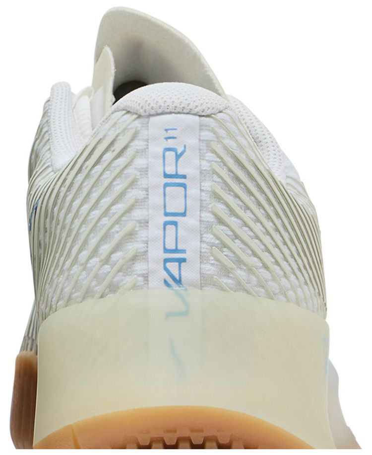NikeCourt Air Zoom Vapor 11 HC White Light Blue Gum