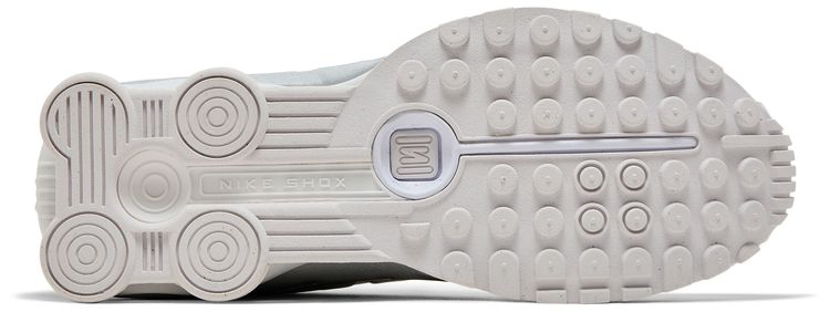 Nike Shox R4 White Metallic Silver 2024
