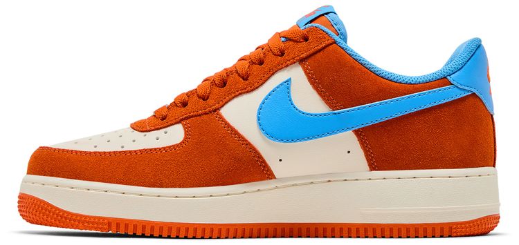 Nike Air Force 1 07 LV8 Safety Orange University Blue