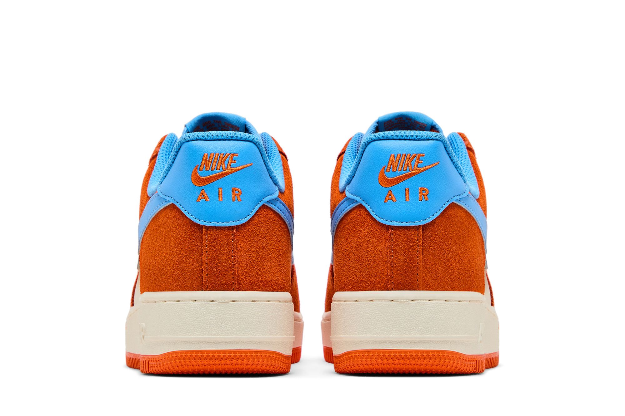 Buy Nike Air Force 1 '07 LV8 'Safety Orange University Blue
