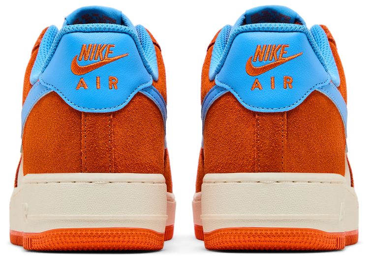 Nike Air Force 1 07 LV8 Safety Orange University Blue