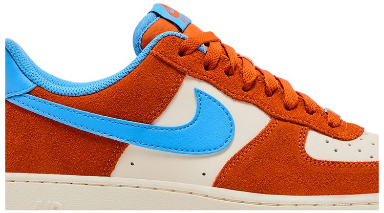 Nike Air Force 1 07 LV8 Safety Orange University Blue