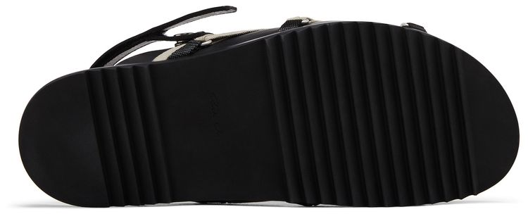 Rick Owens Hollywood Megalaced Mule Granola Black