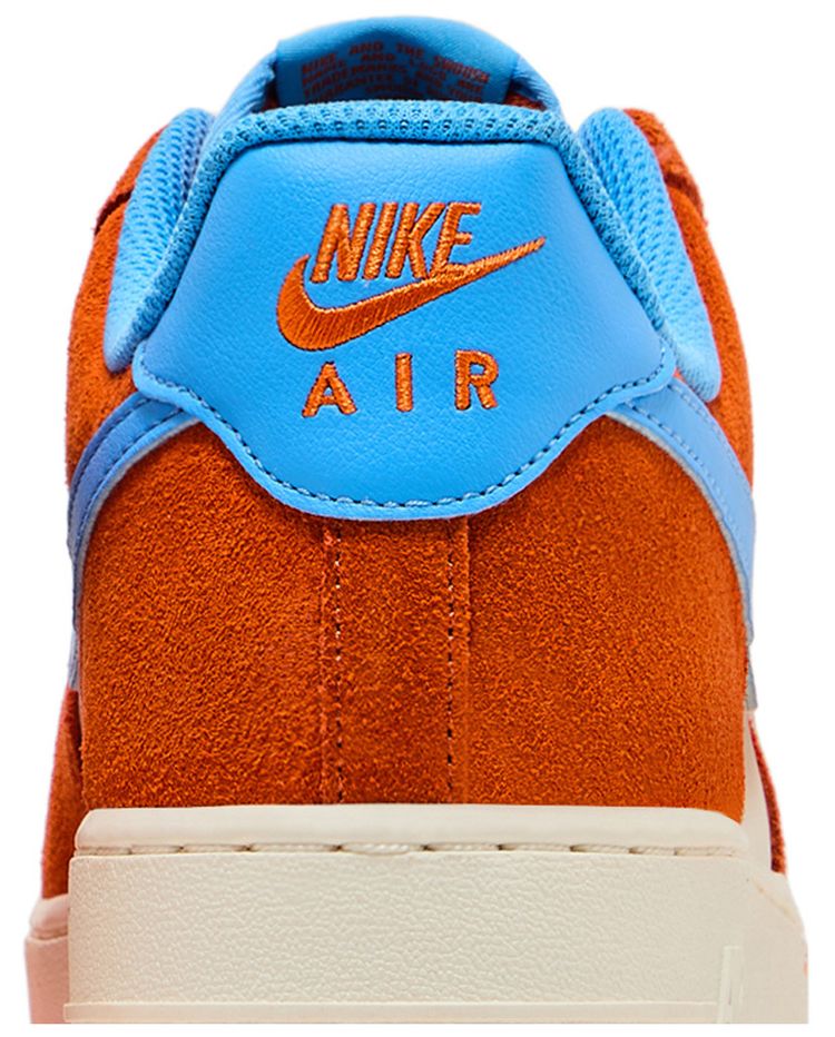 Nike Air Force 1 07 LV8 Safety Orange University Blue