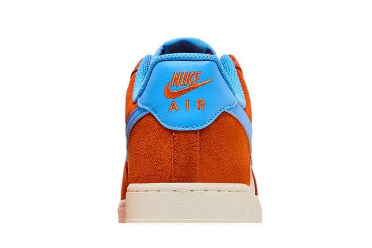 Nike Air Force 1 Low \'07 LV8 Safety Orange University Blue NWOB Size12.5 Nike Air Force 1  main image 4