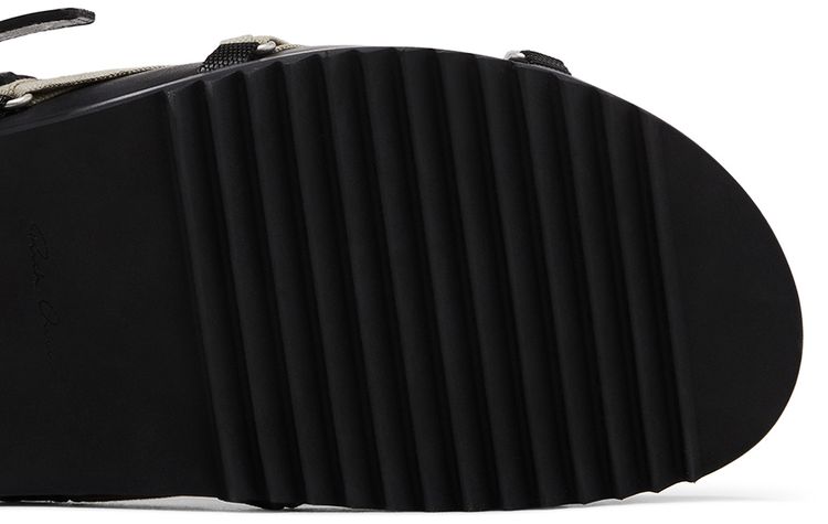 Rick Owens Hollywood Megalaced Mule Granola Black