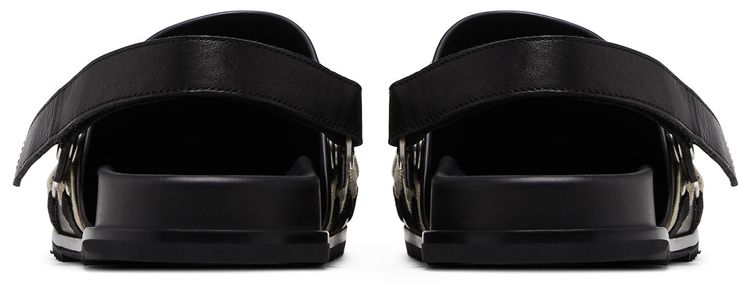 Rick Owens Hollywood Megalaced Mule Granola Black