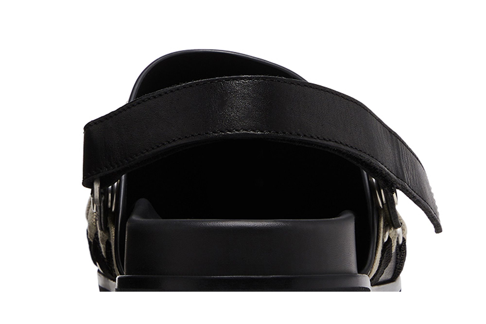関税送料込◆Rick Owens◆Hollywood Megalaced ミュール Rick Owens Black Hollywood Megalaced Mules Rick Owens
