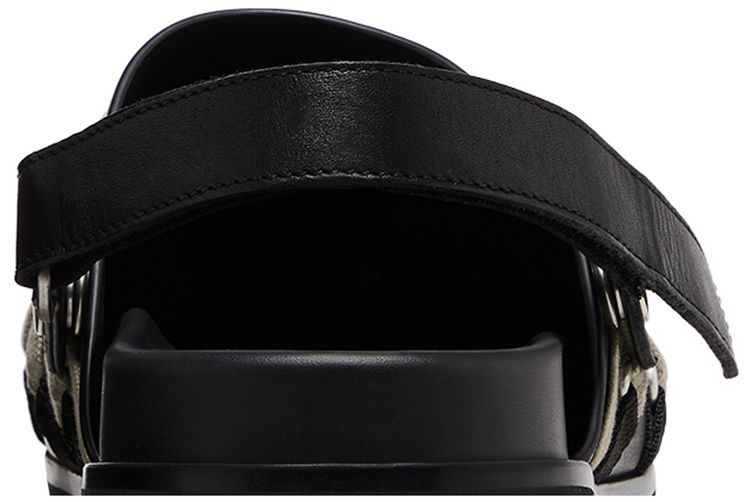 Rick Owens Hollywood Megalaced Mule Granola Black