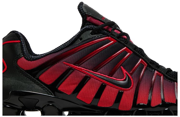 Nike Shox TL Black University Red Gradient