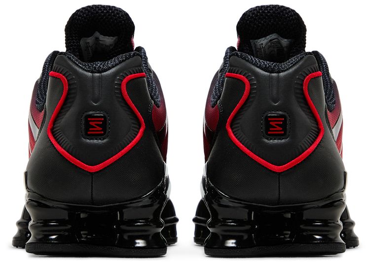 Nike Shox TL Black University Red Gradient