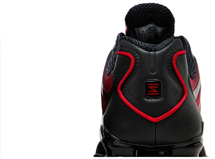 Nike Shox TL Black University Red Gradient